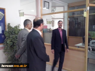بازدید مدیر کل دفتر مرکزی حراست دانشگاه فنی و حرفه ای از چند آموزشکده