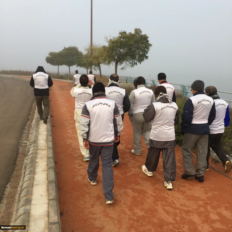 پیاده روی کارکنان آموزشکده فنی و حرفه ای رازی اردبیل