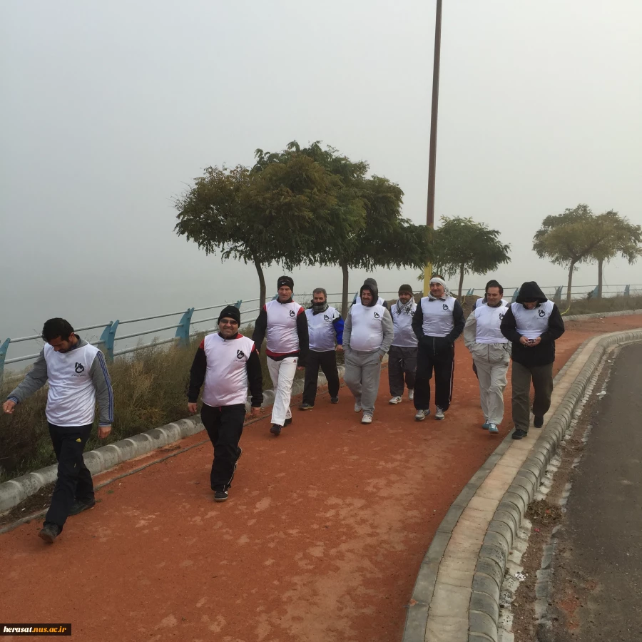 پیاده روی کارکنان آموزشکده فنی و حرفه ای رازی اردبیل