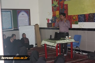 حضورپلیس فتا درخوابگاه  آموزشکده دختران قائم (عج)