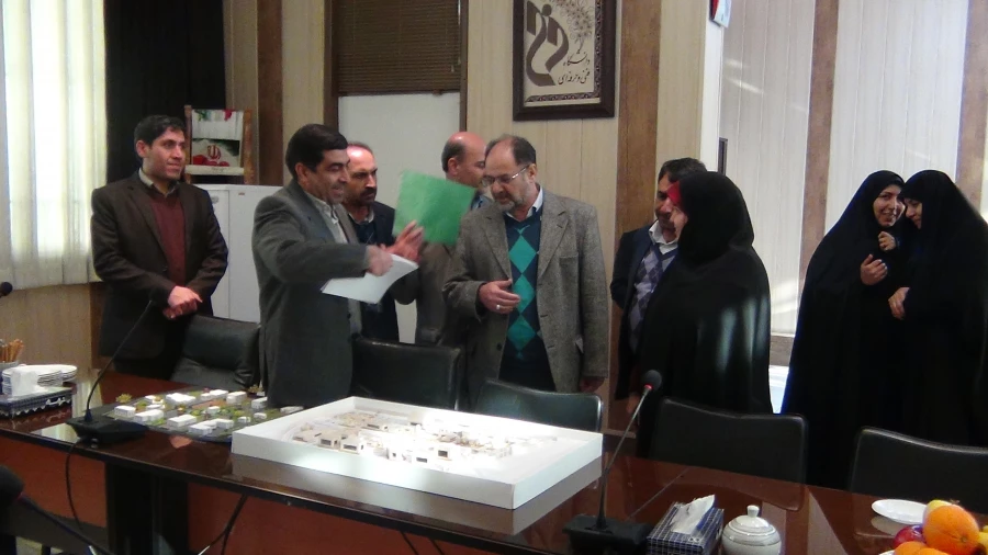 بازدید دکتر شفیعی ریاست محترم دانشگاه فنی و حرفه ای از آموزشکده دختران کرج