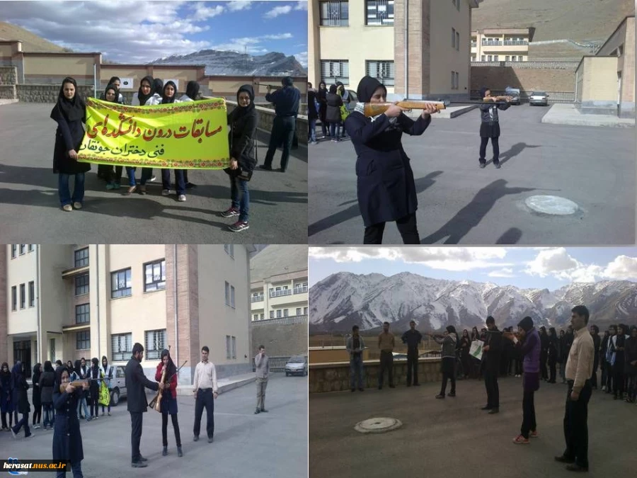 مسابقه تیر اندازی با تفنگ بادی  2