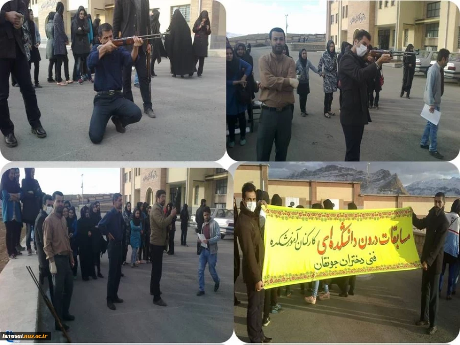 مسابقه تیر اندازی با تفنگ بادی  3