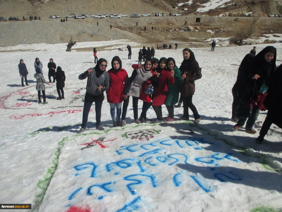 جشنواره نقاشی روی برف 3