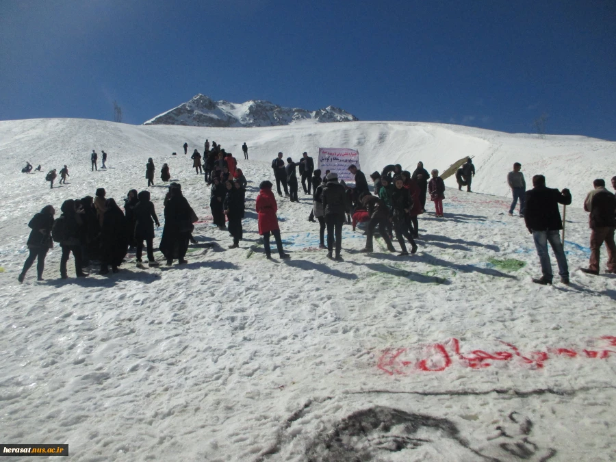 جشنواره نقاشی روی برف 4