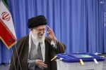 رهبر انقلاب در اولین دقایق آغاز رأی گیری  3