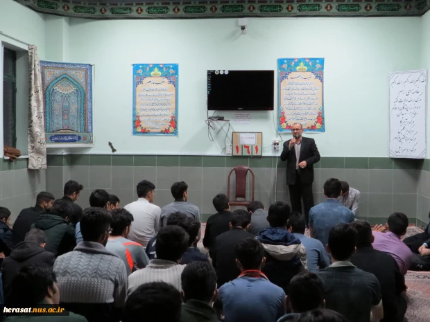 برگزاری مراسم ایام فاطمیه در خوابگاه دانشجویی پسران اردبیل 6