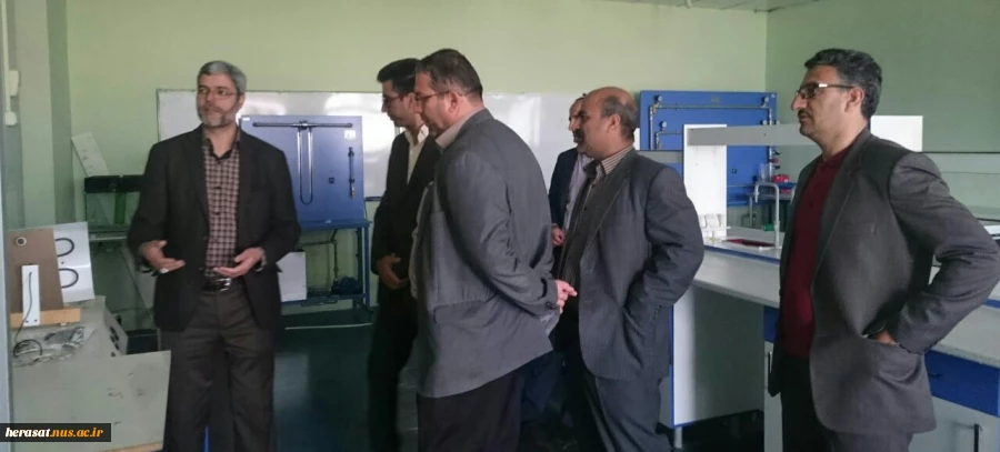 بازدیددکتریزدانیان مدیرکل محترم دفترمرکزی حراست دانشگاه ازآموزشکده فنی وحرفه ای شهیدچمران گرگان