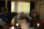 دیدار نوروزی ریئس آموزشکده دختران کرج با کارکنان و  همکاران مرکز