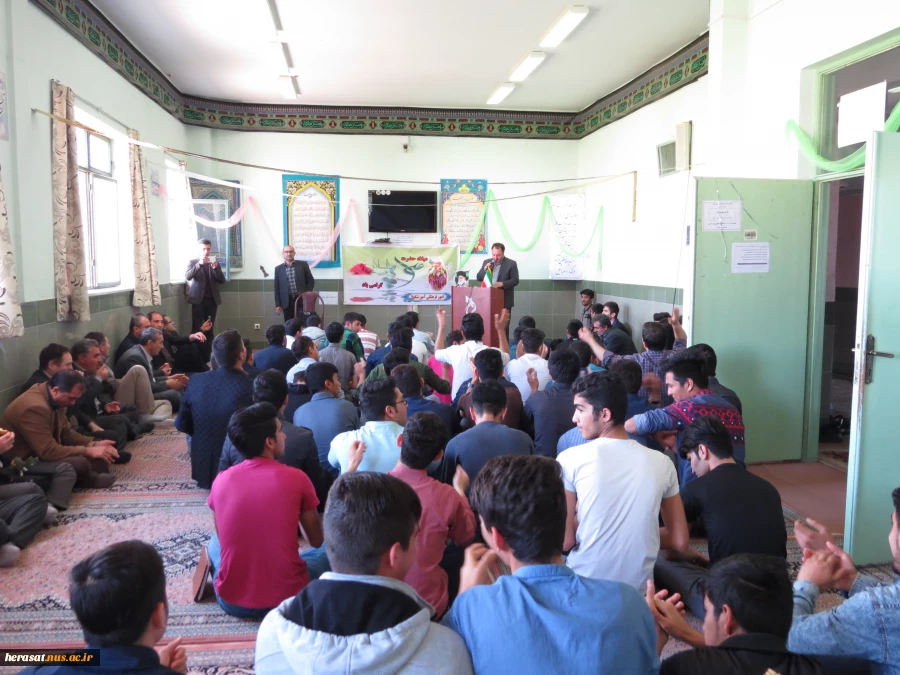 برگزاری مراسم جشن میلاد حضرت علی (ع) در خوابگاه دانشجویی فنی پسران اردبیل 3