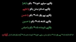 ........ عروج بانوی صبر ...........