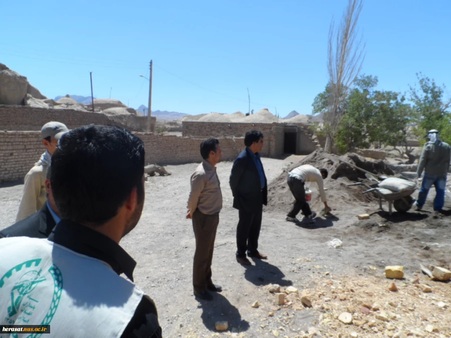 بازدید مسئولین آموزشکده فنی و حرفه ای پسران بیرجند از اردوی جهادی دانشجویان آموزشکده 3