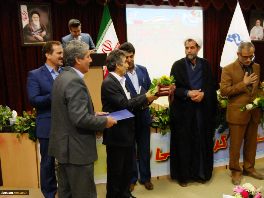 مراسم تکریم و معارفه روءسای قدیم و جدید آموزشکده فنی و حرفه ای پسران بیرجند (ابن حسام ) با حضور جناب آقای دکتر میردامادی ، معاونت محترم پارلمانی دانشگاه فنی و حرفه ای برگزار گردید. 2