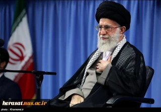 رهبر معظم انقلاب : شجره خبیثه ملعونه آل‌سعود لیاقت اداره حرمین شریفین را ندارد .