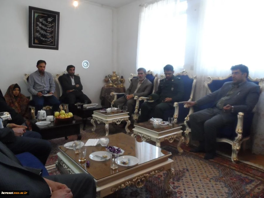 دیدار با خانواده شهید محمد رضا بهمن آبادی 2