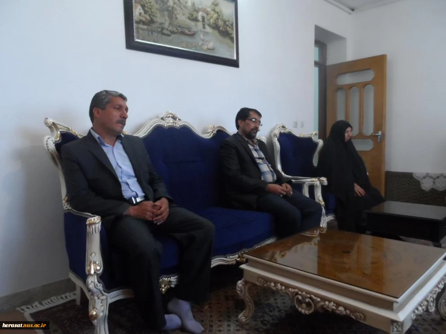 دیدار با خانواده شهید محمد رضا بهمن آبادی 4