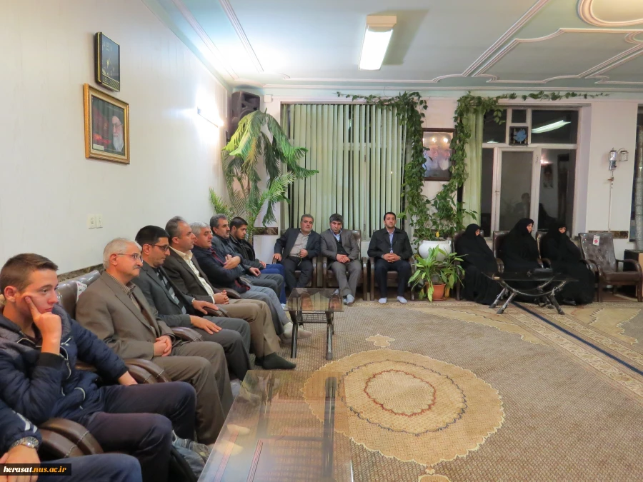 دیدار اساتید و کارکنان دانشگاه فنی و حر فه ای استان اردبیل با نماینده ولی فقیه در استان