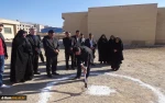 مراسم کلنگ زنی پروژه عمرانی سالن چند منظوره 2