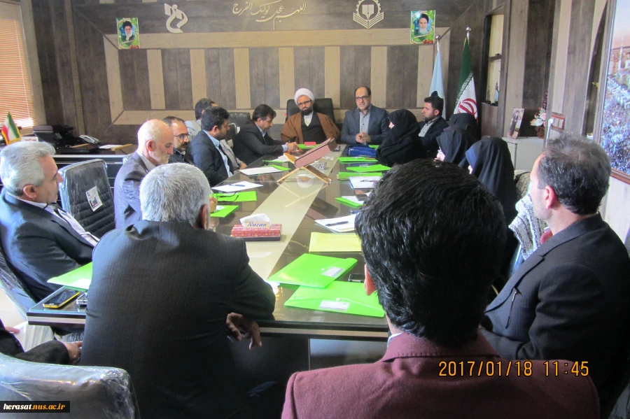 برگزاری اولین جلسه معارفی حراست های منطقه 4 دانشگاه فنی در آموزشکده فنی و حرفه ای مرودشت