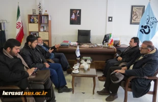 جلسه تدفین و ساخت المان شهدای گمنام در آموزشکده فنی پسران اردبیل