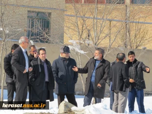 جلسه تدفین و ساخت المان شهدای گمنام در آموزشکده فنی پسران اردبیل