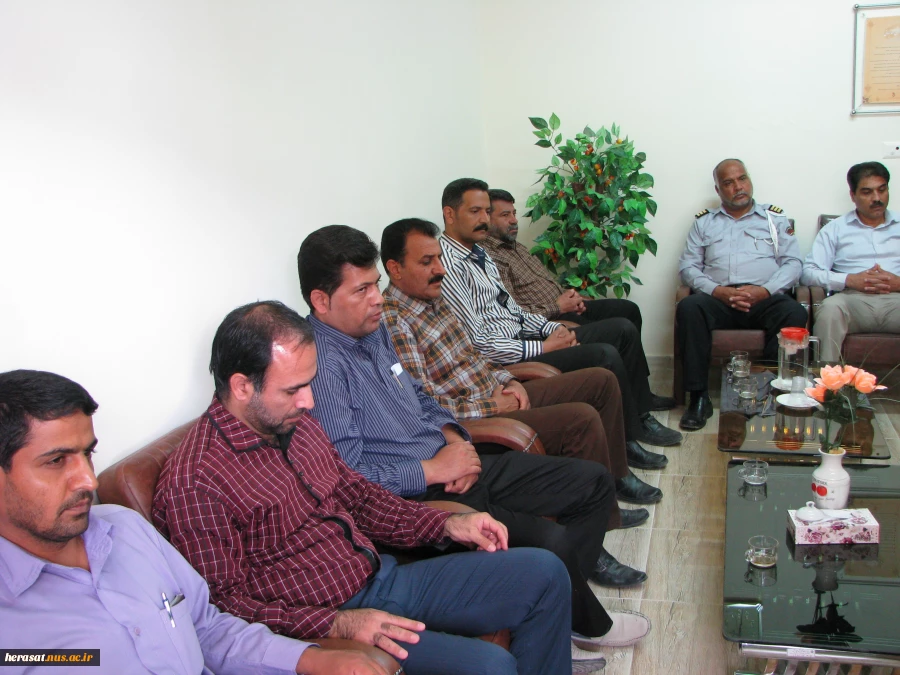 برگزاری جلسه توجیهی نگهبانان دانشکده فنی شهید چمران کرمان 3