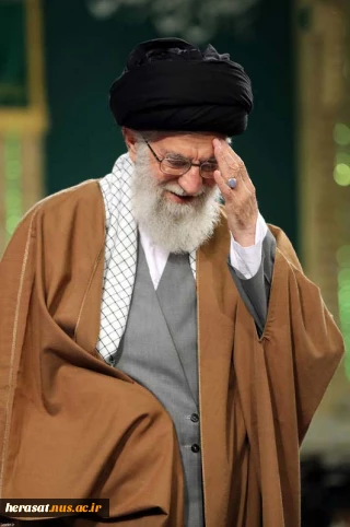 شعری که رهبر انقلاب برای امام زمان (عج)خواندند.