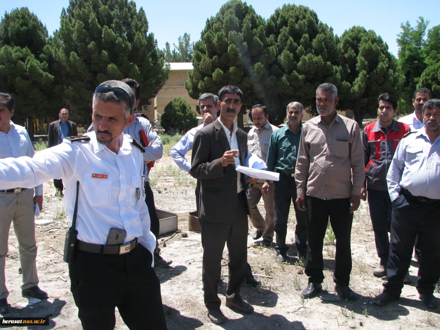 برگزاری دوره آموزشی اطفاء حریق در دانشکده فنی وحرفه ای شهید چمران کرمان 3