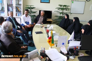 دیدار همکاران حراستی استان تهران و البرز با جناب آقای دکتر حمید یزدانیان مدیر کل دفتر مرکزی حراست