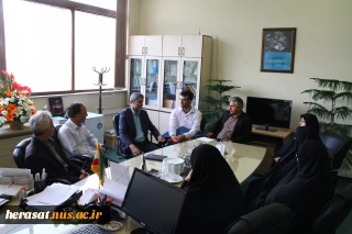 دیدار همکاران حراستی استان تهران و البرز با جناب آقای دکتر حمید یزدانیان مدیر کل دفتر مرکزی حراست