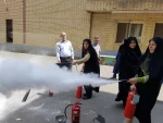 برگزاری چهارمین دوره اطفاء حریق