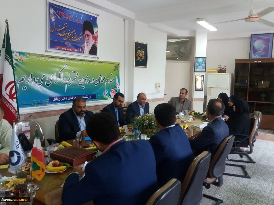 نشست صمیمی با مشاور رئیس ومدیر کل حراست دانشگاه  6