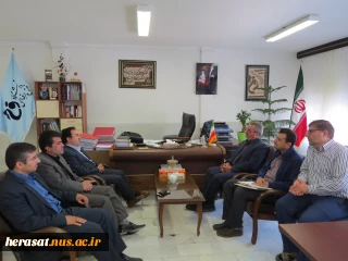 برگزاری جلسه مشترک اداره کل حفظ آثار دفاع مقدس اردبیل با آموزشکده فنی پسران اردبیل