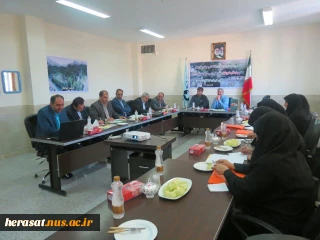نشست روسای ادارات حراست مراکز تابعه دانشگاه در استان اصفهان با حضور  دکتر یزدانیان مشاور رئیس و مدیر کل دفتر مرکزی حراست دانشگاه فنی و حر فه ای