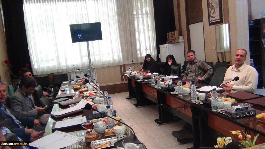 برگزاری جلسه روسا و مدیران محترم حراست دانشگاه های استان البرز به میزبانی آموزشکده دختران کرج