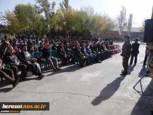 برگزاری مراسم تجمع عاشورائیان،یادواره شهدای مدافع حرم استان و شهید بی سر محسن حججی در دانشگاه فنی امیرکبیر اراک