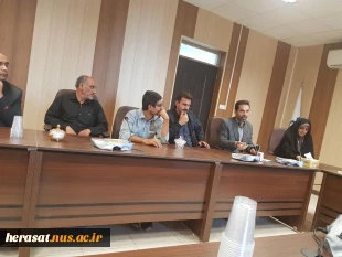 شرکت در جلسه با سرپرستان خوابگاه دانشکده فنی خرم آباد 3