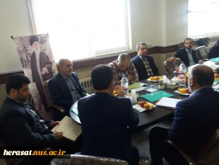 برگزاری سومین گردهمایی حراست های مراکز تابعه دانشگاه فنی وحرفه ای استان مازندران با حضور رابط موضوعی حراست کل استان در روز سه شنبه 30 آبان آموزشکده کشاورزی ساری  4
