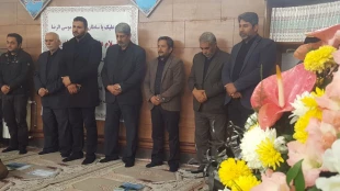 مراسم بزرگداشت  مرحوم رضا راهنما دانشجوی دانشکده فنی خرم آباد 3