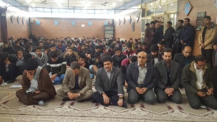 مراسم بزرگداشت  مرحوم رضا راهنما دانشجوی دانشکده فنی خرم آباد 4