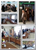 بازدیددکتر روشن معاون حقوقی و امور مجلس وزارت علوم از آموزشکده فنی خمین