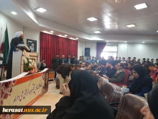 برگزاری مراسم  بزرگداشت هفته وحدت و16 آذر روز دانشجو در دانشکده فنی خرم آباد 5