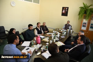 دهمین جلسه شورای دفتر مرکزی حراست با حضور مدیران حراست استان های تهران، خراسان رضوی، خراسان جنوبی برگزار گردید.