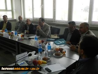 جلسه روسای آموزشکده ها و دانشکده های فنی و حرفه ای استان فارس در محل دانشکده فنی باهنر شیراز