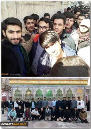اعزام دانشجویان دانشکده امیر کبیر اراک به مرقد مطهر امام راحل و دیدار با رهبری در روز شهادت حضرت فاطمه سلام الله علیها