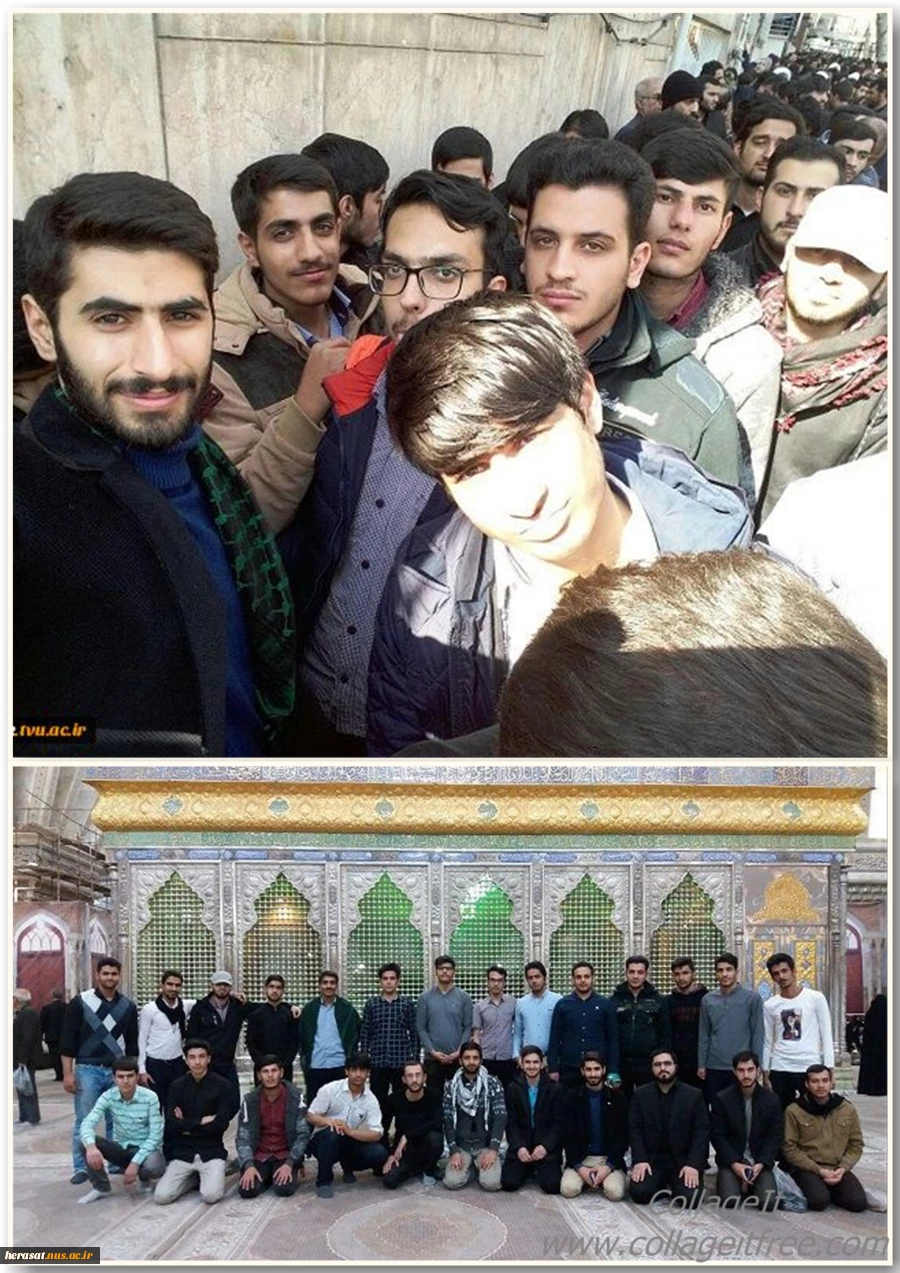 اعزام دانشجویان دانشکده امیر کبیر اراک به مرقد مطهر امام راحل و دیدار با رهبری در روز شهادت حضرت فاطمه سلام الله علیها