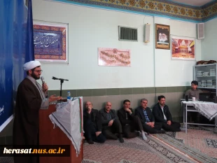 مراسم اولین سالگرد تدفین شهید گمنام آموزشکده فنی و حرفه‌ای پسران اردبیل