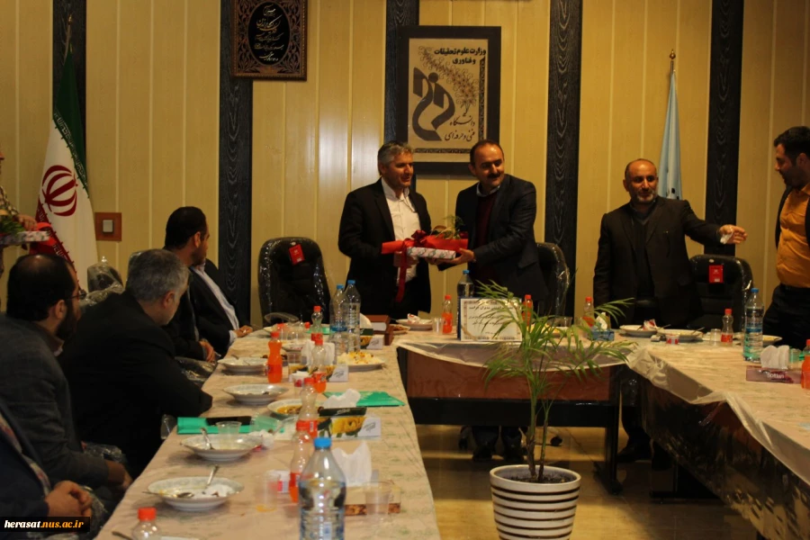 چهارمین جلسه هم اندیشی حراست های مراکز تابعه استان مازندران با حضور دکتر سلمانی مدیر کل حوزه ریاست وروابط عمومی وآقای میر حبیبی از دفتر مرکزی حراست دانشگاه فنی  4