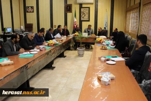 چهارمین جلسه حراست های مراکز تابعه دانشگاه فنی استان مازندران با حضور دکتر سلمانی وآقای میر حبیبی از دفتر مرکزی حراست دانشگاه  2