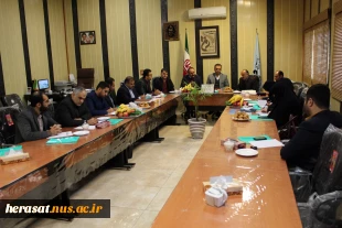 چهارمین جلسه حراست های مراکز تابعه دانشگاه فنی استان مازندران با حضور دکتر سلمانی وآقای میر حبیبی از دفتر مرکزی حراست دانشگاه  3
